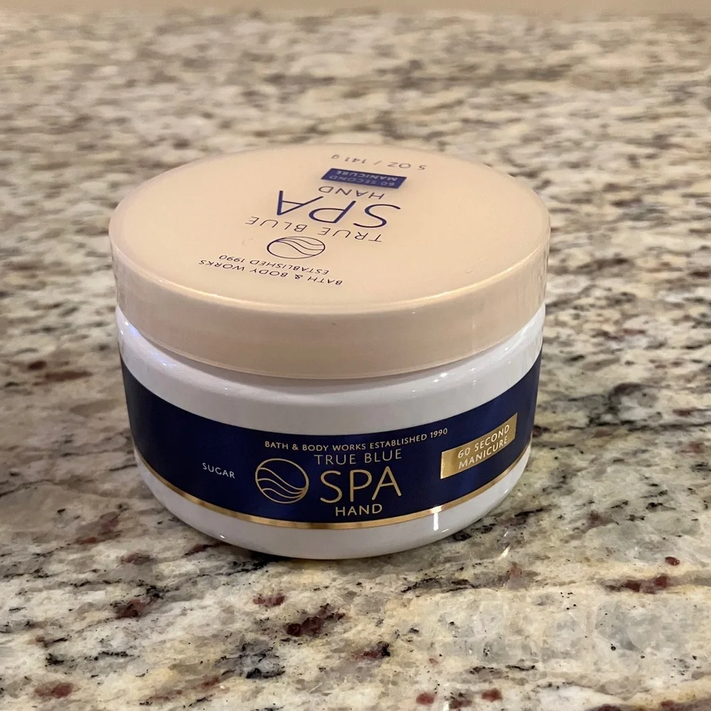 Bath & Body Works True Blue Spa 60 Second Manicure Hand Citrus Shea Vitamin E